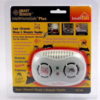 Super Ultrasonic Mouse & Mosquito Repeller for Homes And Apartments