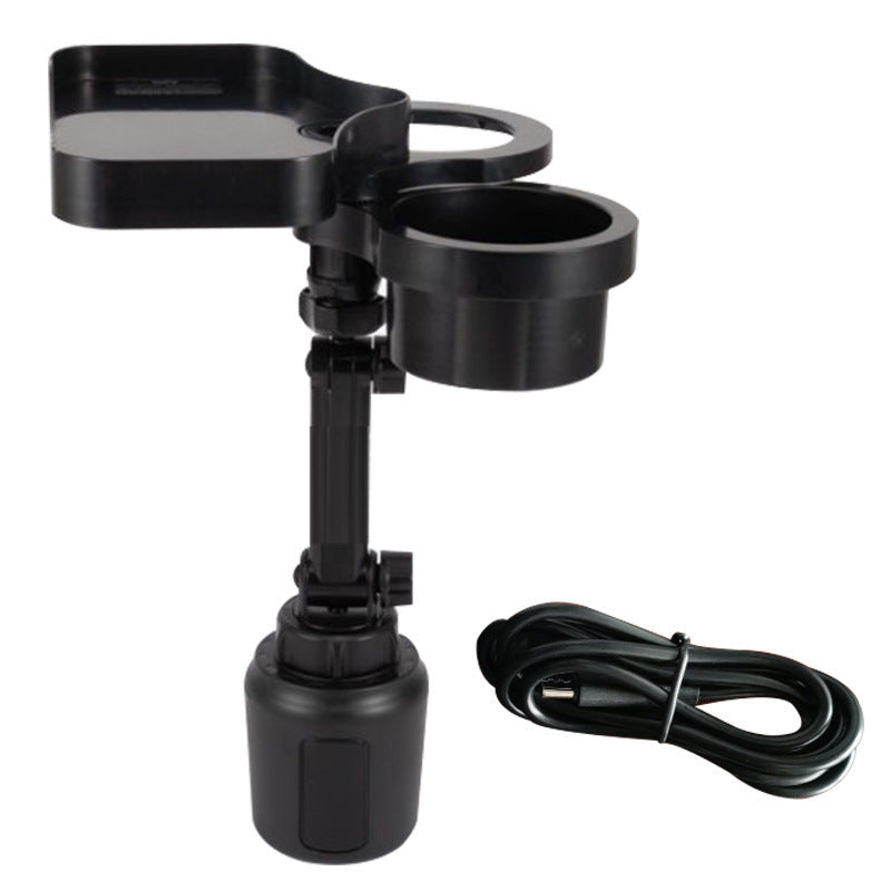 Car Cup Holder With Wireless Charging