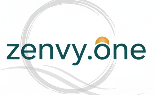my store name is zenvy.one please design my logo 